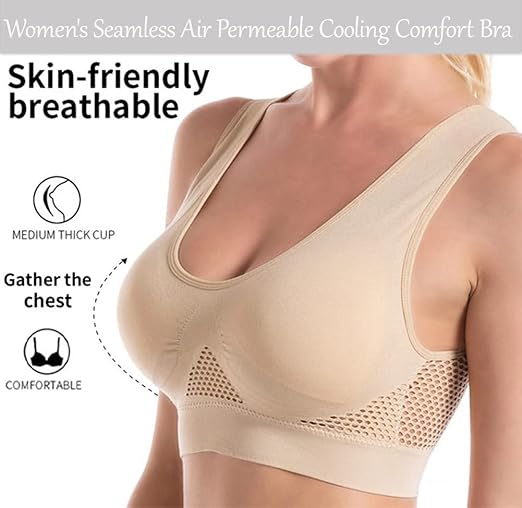 Buy 1 Get 2 Free – Breathable Cool Lift-Up Air Bra