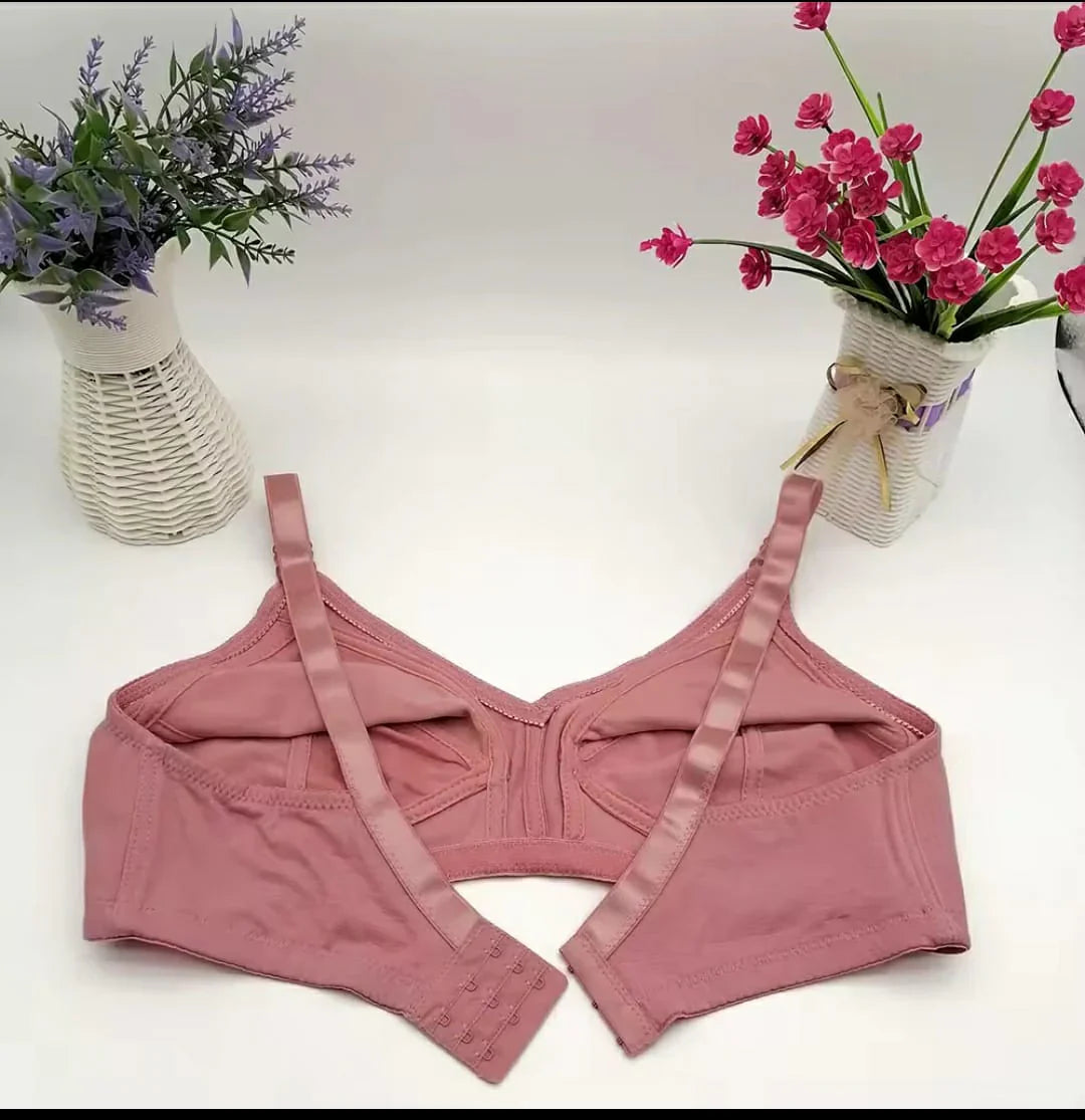 BUY 1 GET 2 FREE IMPORTED PURE STRETCHABLE COTTON BRA