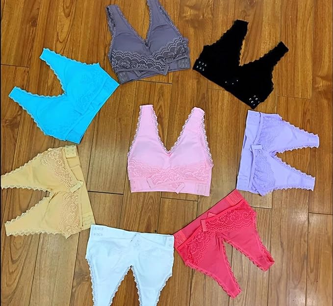 Last Day 30% OFF – Comfy Corset Bra | Front Cross Side Buckle Lace Lift