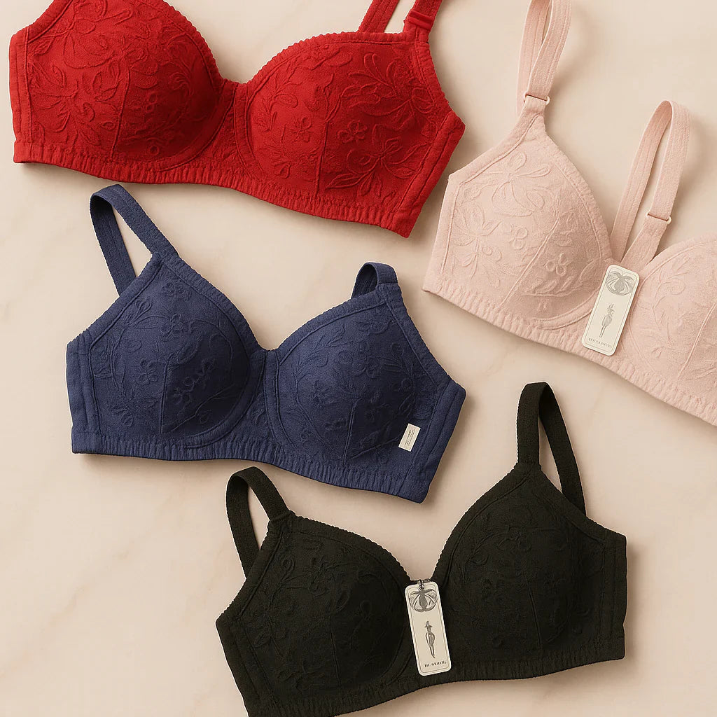 Special Pack of 4 Cotton Bras | Essential Everyday Comfort